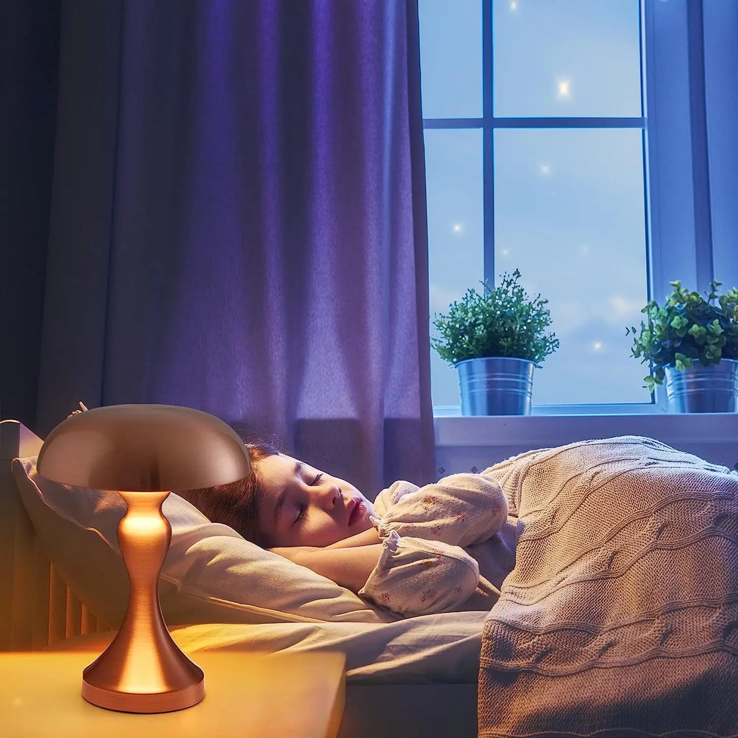 MidnightGlow - Night Light Reading Lamp