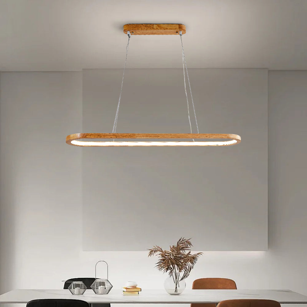 OzawaStyle - Moderne hanglamp van metaal en hout