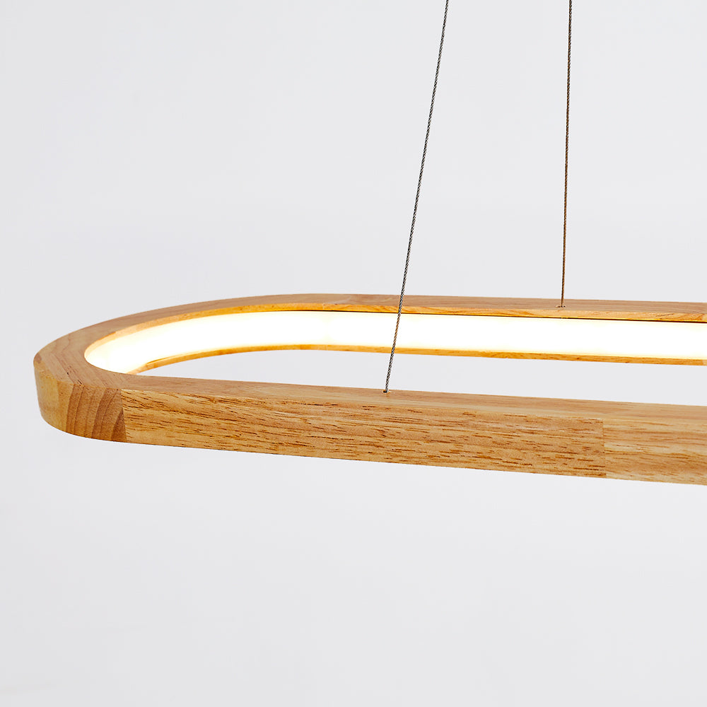 OzawaStyle - Moderne hanglamp van metaal en hout