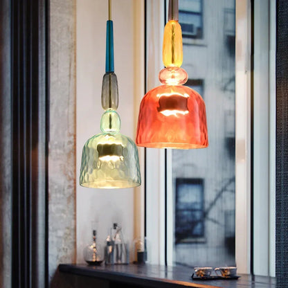 UrbanSimplicity - Pendant Lamps with Colourful Glass 