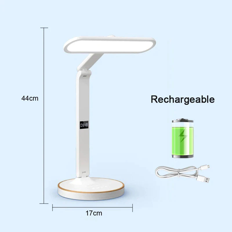 LumiTime - LED Clock Table Lamp