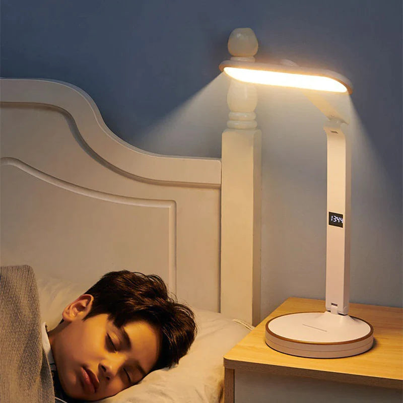 LumiTime - LED Clock Table Lamp