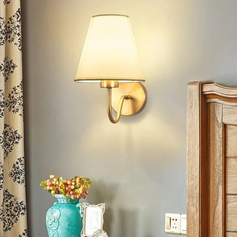 OldGlimmer - Fabric wall lamp