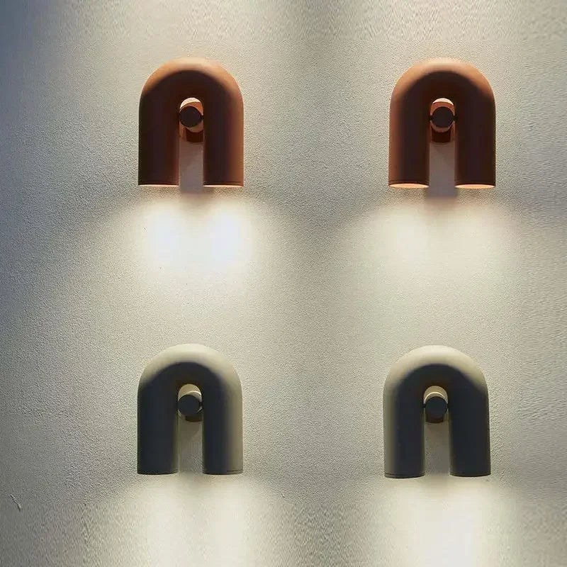 UtopiaGlow - Scandinavian U-shaped wall lamp