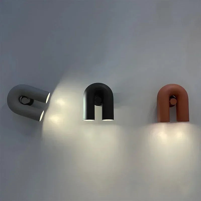 UtopiaGlow - Scandinavian U-shaped wall lamp