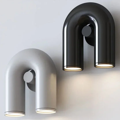 UtopiaGlow - Scandinavische Wandlamp U-vormig