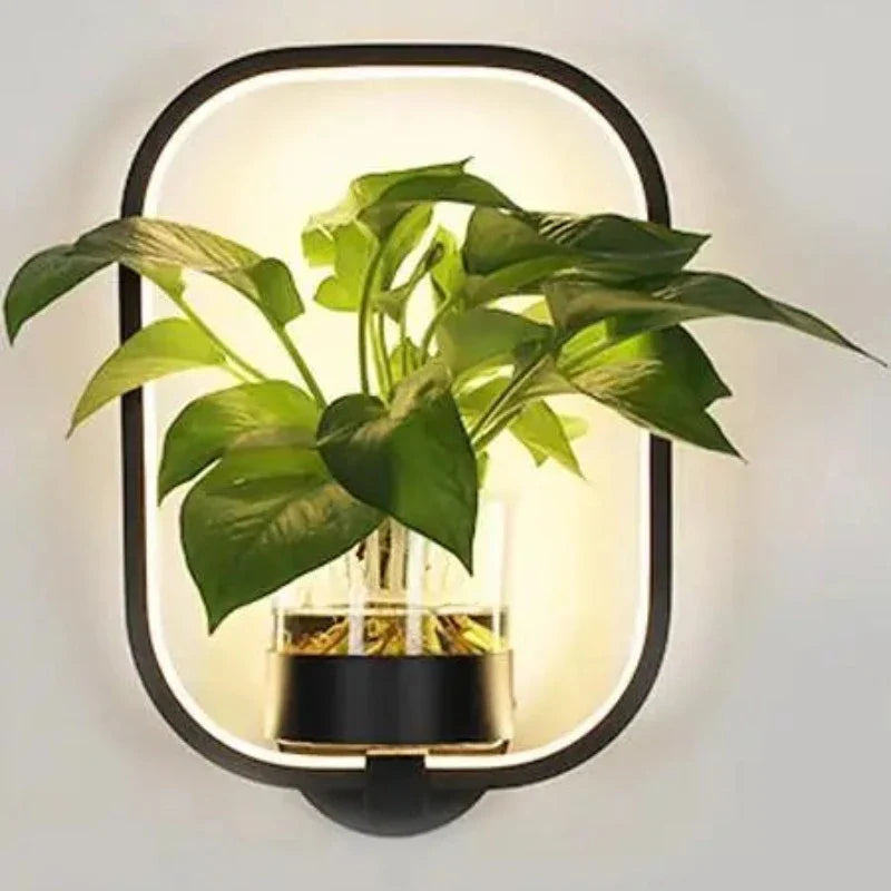 HerbaceousGlow - Stralende Wandlamp