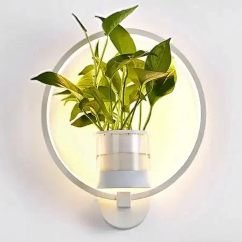 HerbaceousGlow - Radiant Wall Lamp 