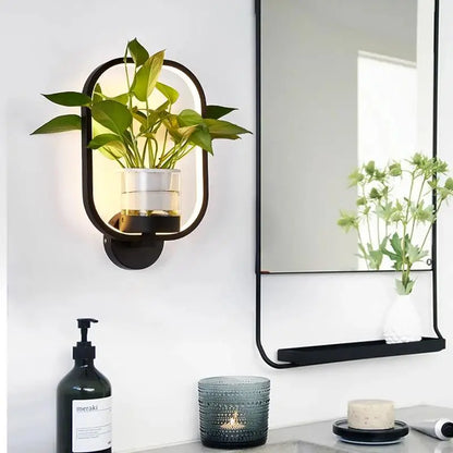 HerbaceousGlow - Radiant Wall Lamp 