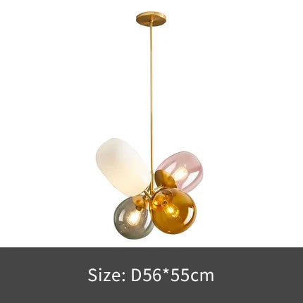 LuminescentLuster - Pendant Lamp with Glass Ball