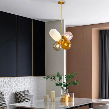 LuminescentLuster - Pendant Lamp with Glass Ball