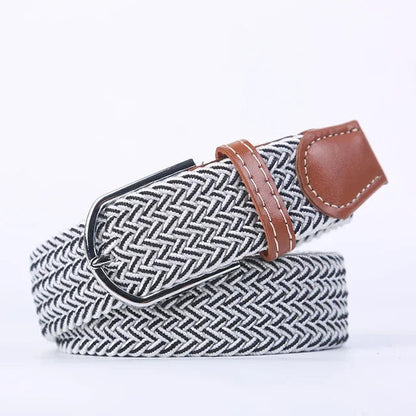 Casual Stretch Belt Made of Elastic Material