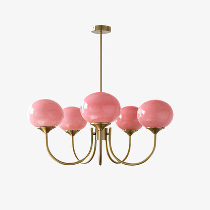 Glowing Delight - Modern Chandelier by Marshmallow 