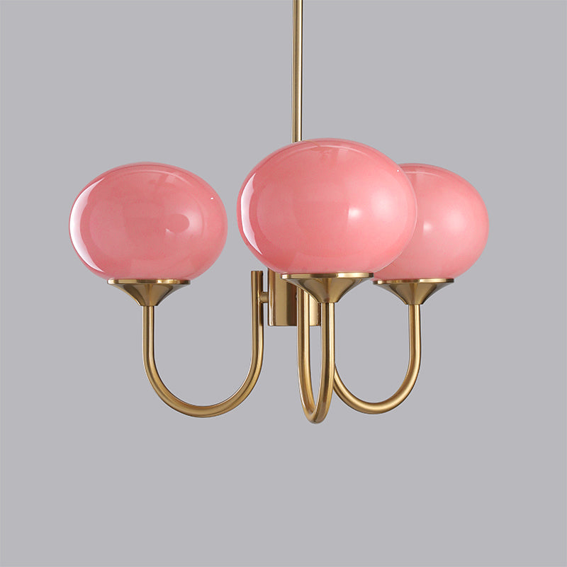 Glowing Delight - Modern Chandelier by Marshmallow 