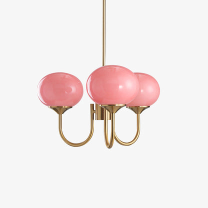 Glowing Delight - Modern Chandelier by Marshmallow 