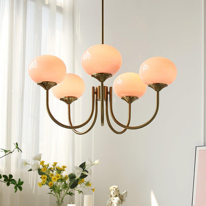 Glowing Delight - Modern Chandelier by Marshmallow 