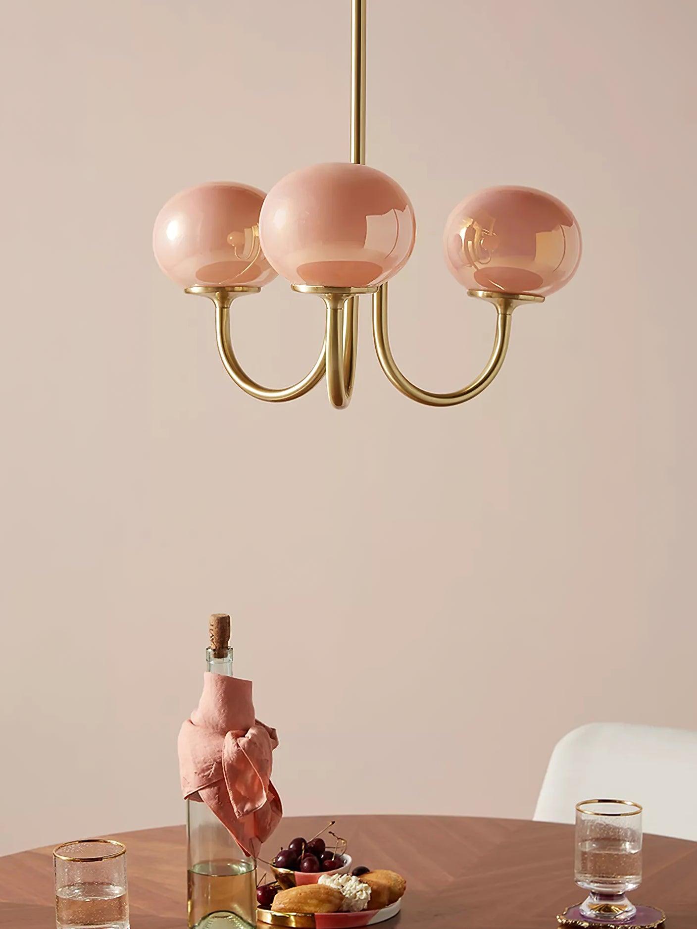 Glowing Delight - Modern Chandelier by Marshmallow 