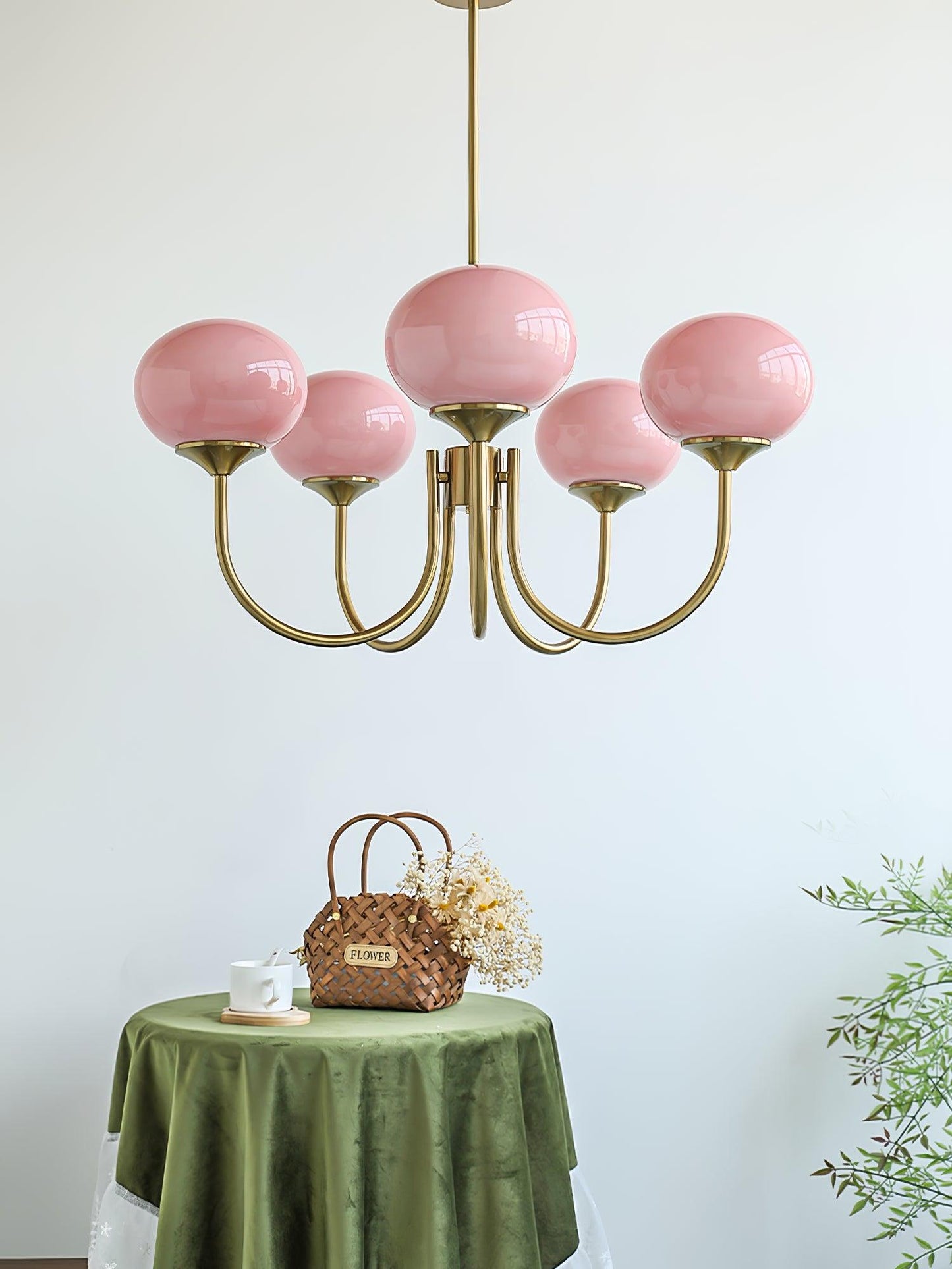 Glowing Delight - Modern Chandelier by Marshmallow 