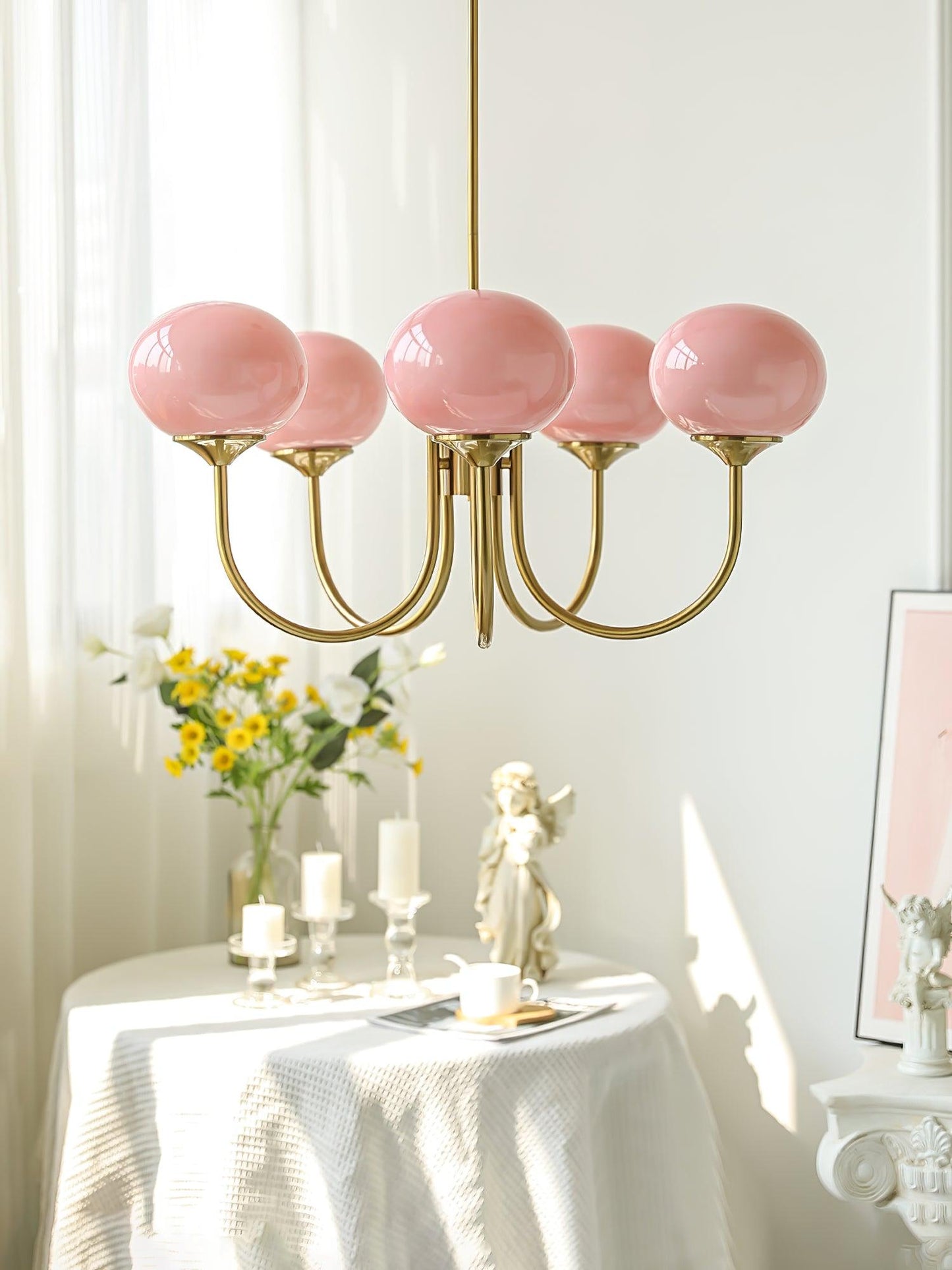 Glowing Delight - Modern Chandelier by Marshmallow 