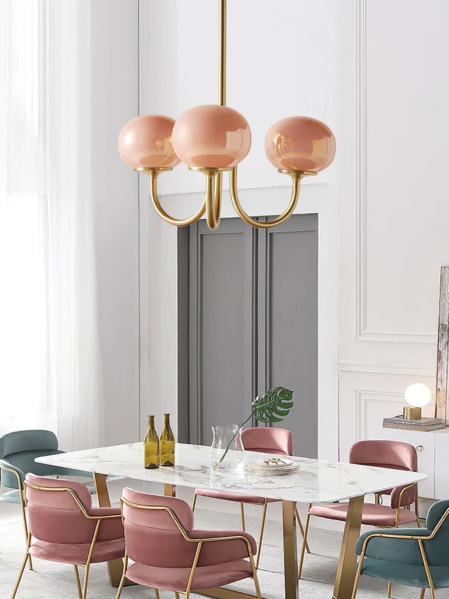 Glowing Delight - Modern Chandelier by Marshmallow 