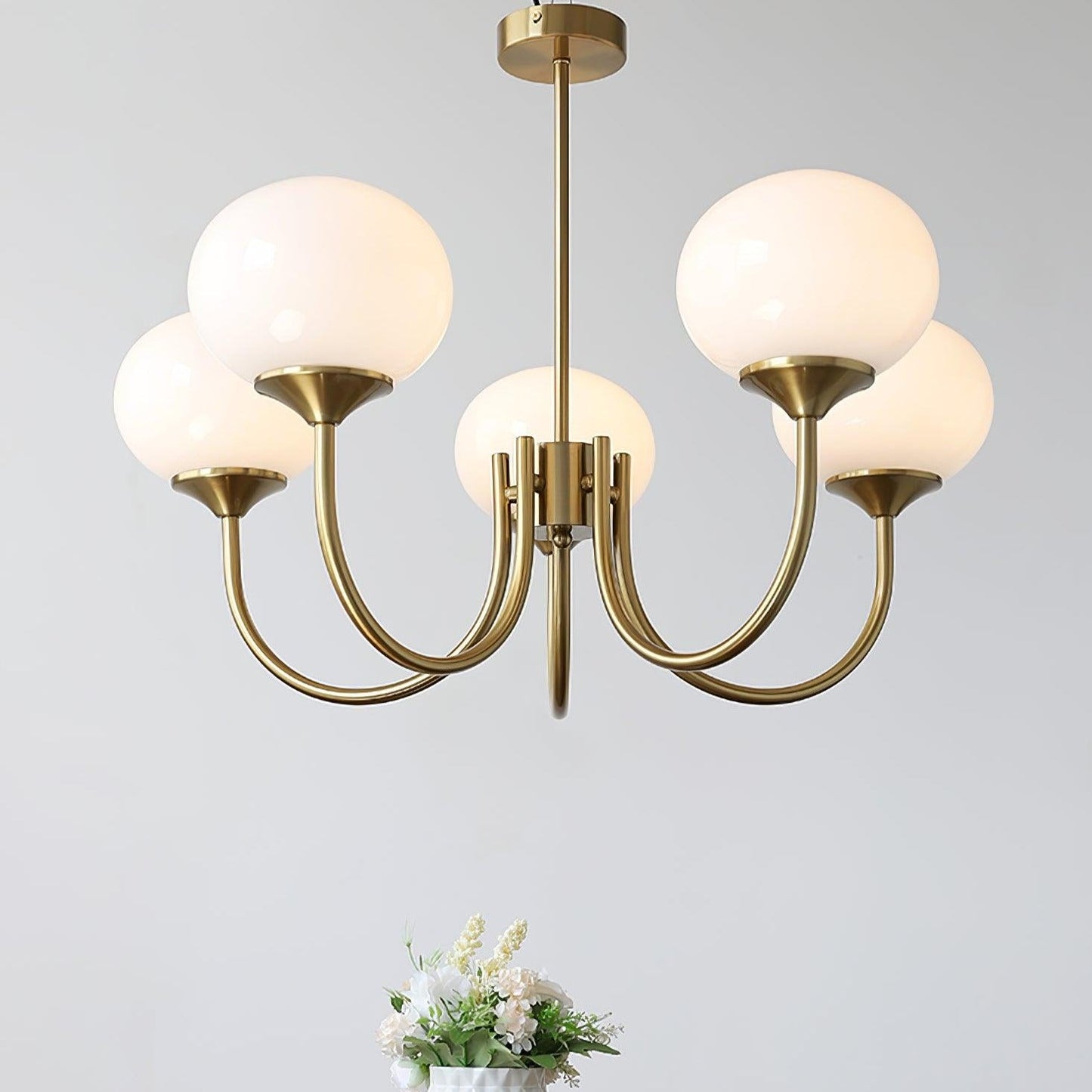 Glowing Delight - Modern Chandelier by Marshmallow 