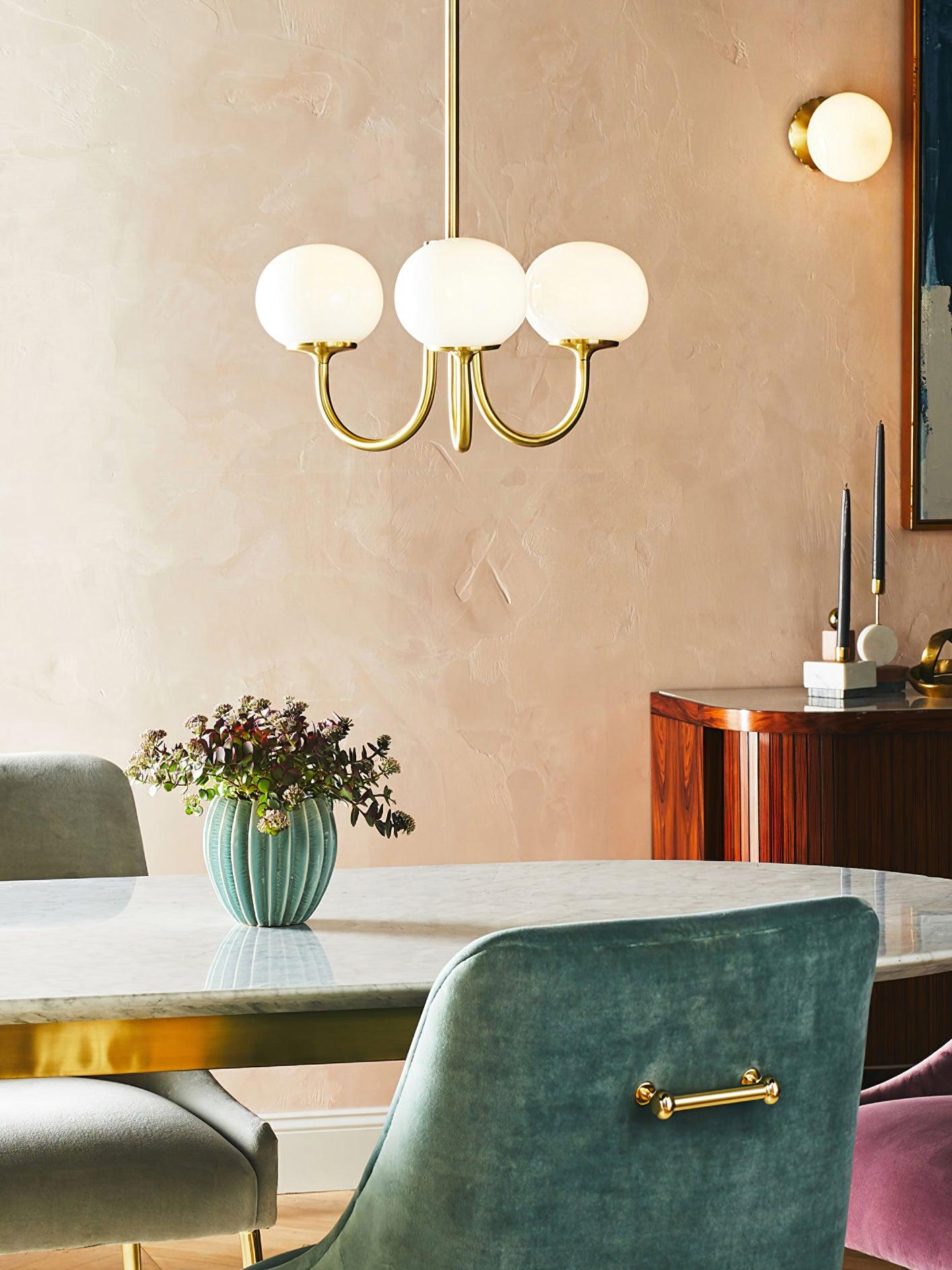 Glowing Delight - Modern Chandelier by Marshmallow 