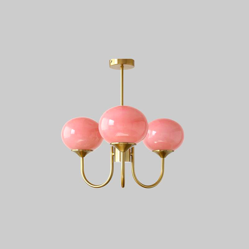 Glowing Delight - Modern Chandelier by Marshmallow 