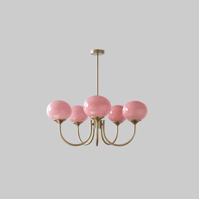 Glowing Delight - Modern Chandelier by Marshmallow 