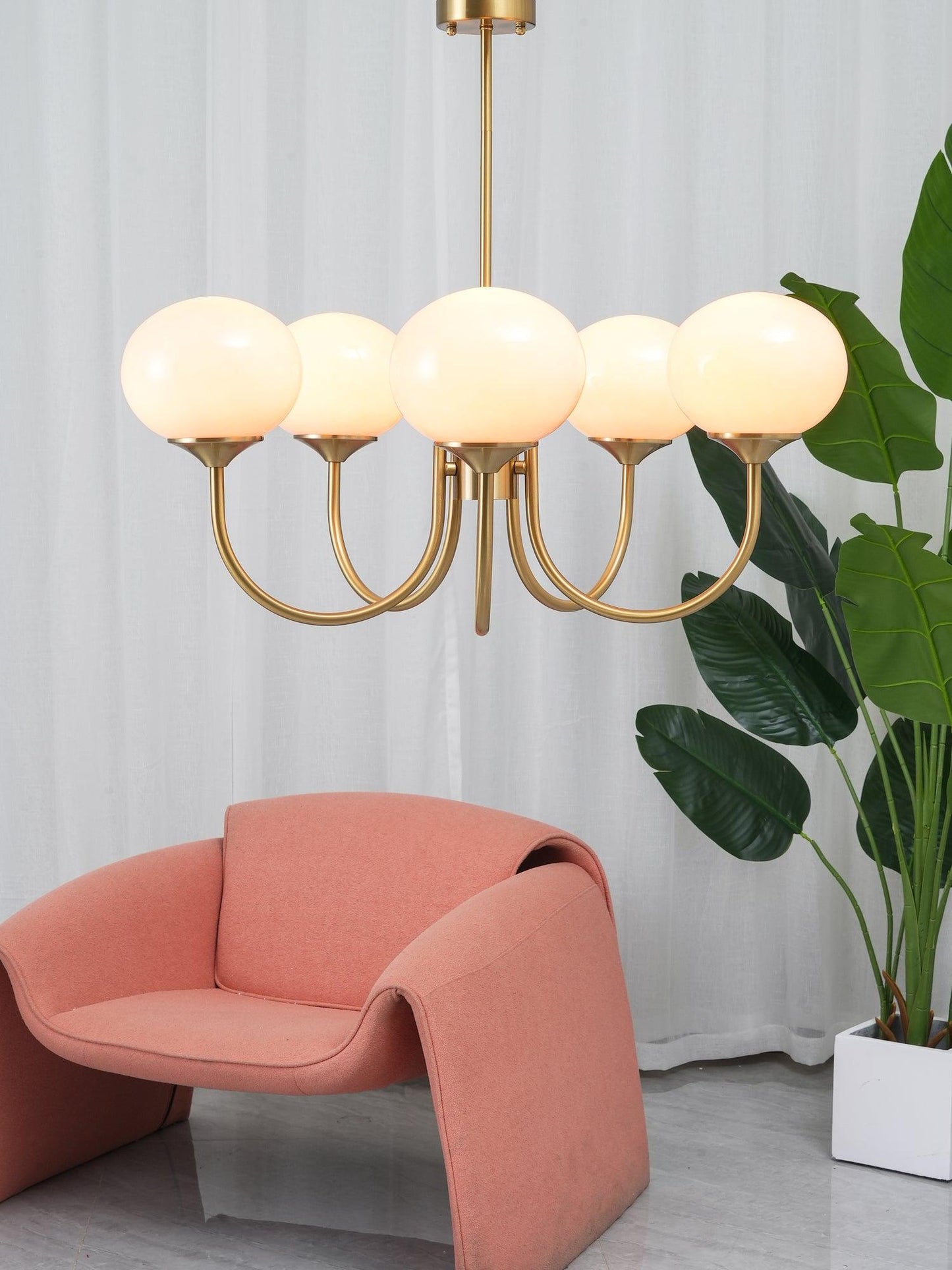 Glowing Delight - Modern Chandelier by Marshmallow 