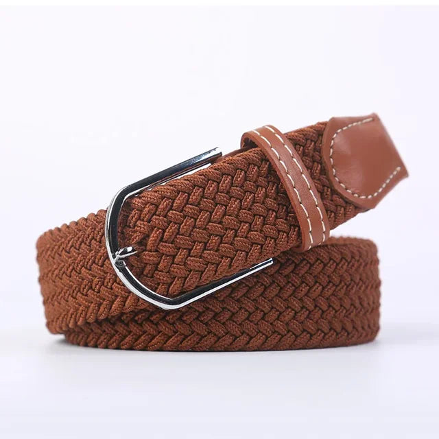 Casual Stretch Belt Made of Elastic Material