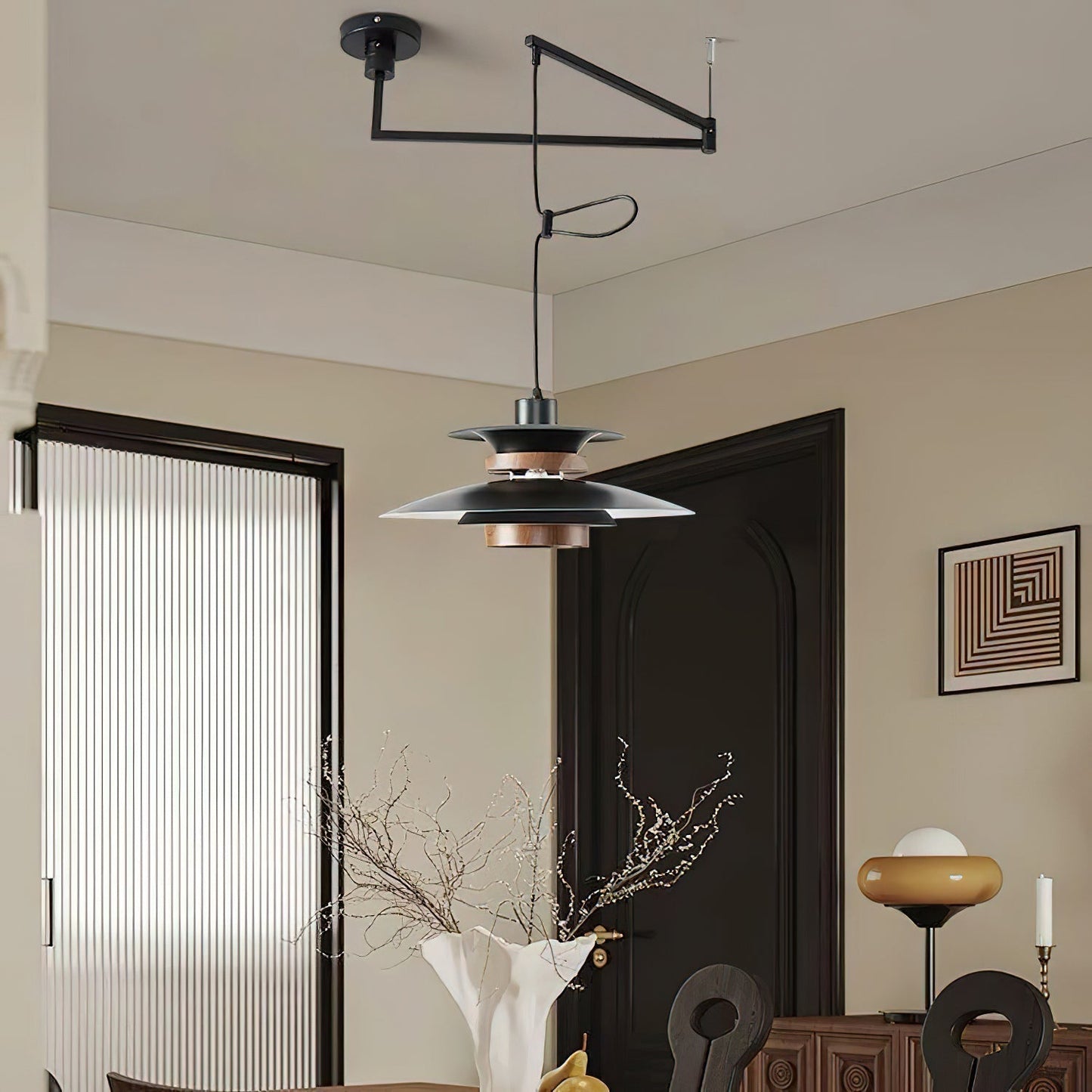 Mercero – Pendant Lamp with Swivel Arm