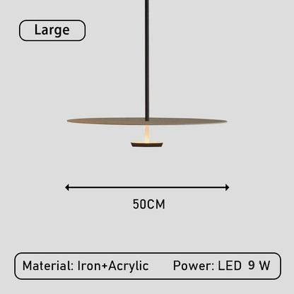 ChicCurve - Minimalist Ring Pendant Lamp 