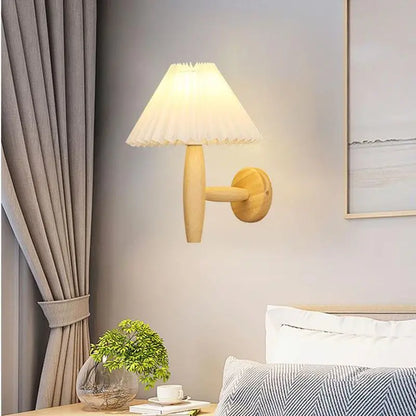 WoodLuxe - Modern Wooden Wall Lamp 