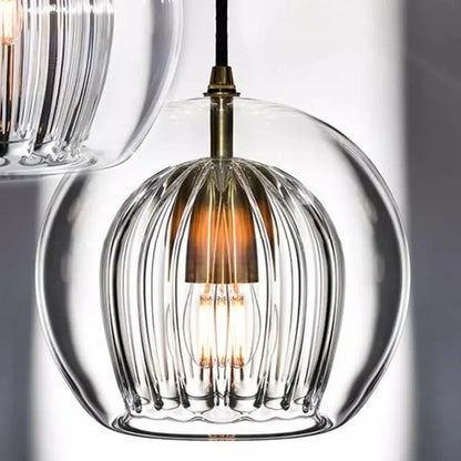 LuxeSphere - Modern Glass Pendant Lamp