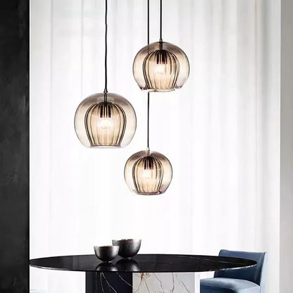 LuxeSphere - Modern Glass Pendant Lamp