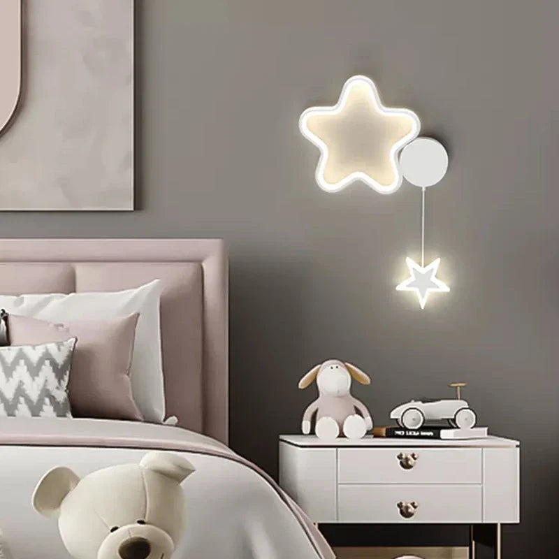 Dreamscape - Clouds Star Moon Wall Lamp