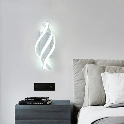 TwistBeam | Contemporary Spiral Wall Lamp 