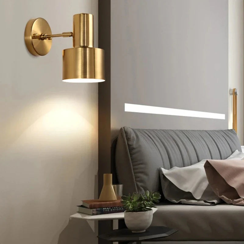 CelestialBrass - Modern Brass Wall Lamp 