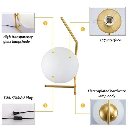 ClearEleganz - Moderne minimalistische Tafellamp