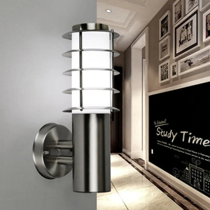 StainlessGlow - Modern Outdoor Stainless Steel Wall Lamps