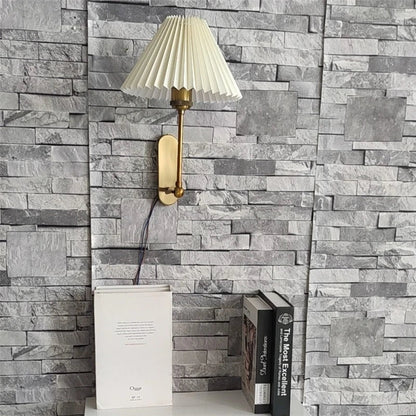 FoldedRadiance - Origami Wall Lamp with Rod