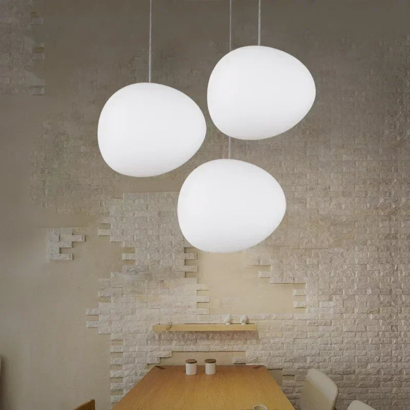 LumiSphere - Round glass pendant lamp