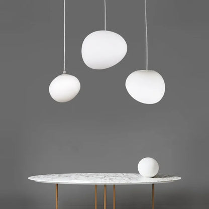 HaloGlow - Round Glass Pendant Lamp