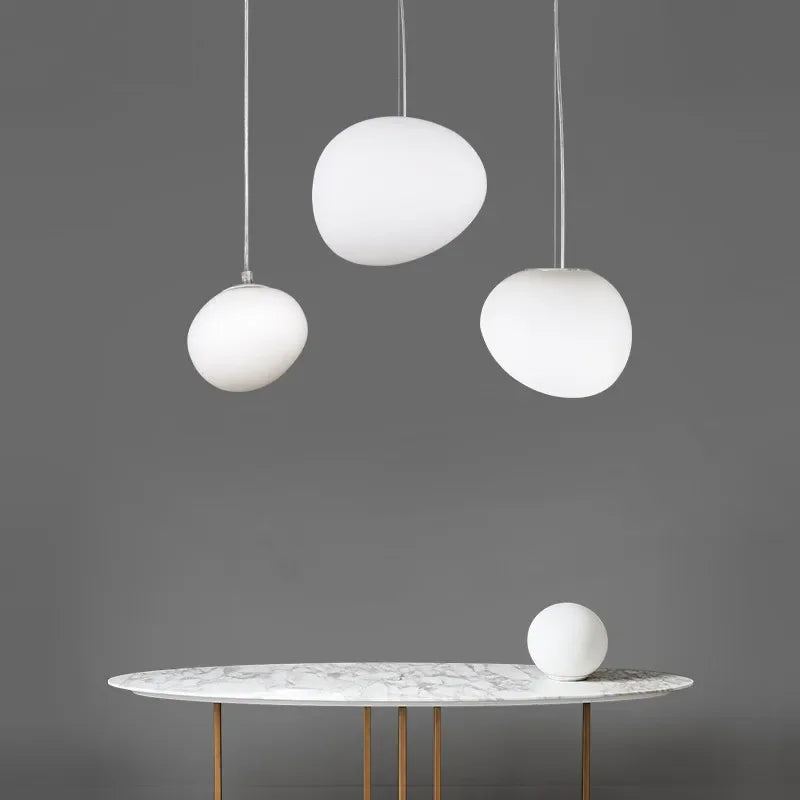 LumiSphere - Round glass pendant lamp