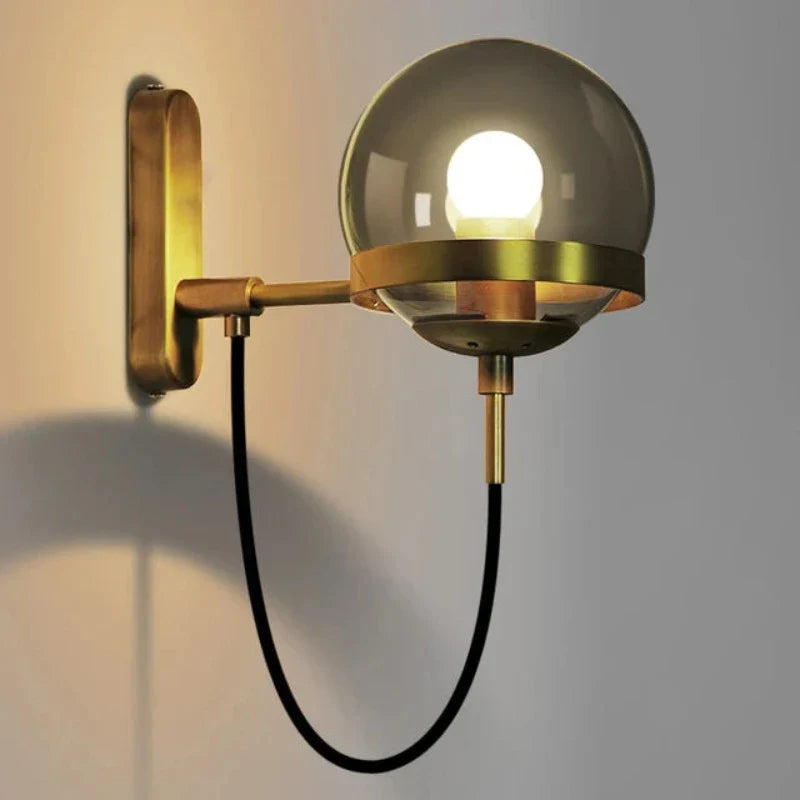 ModaSphere - Modern Glass Ball Wall Lamp