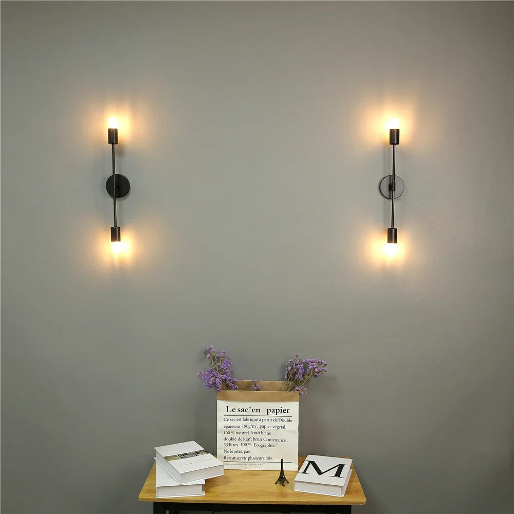 TwinShine - Iron wall sconce