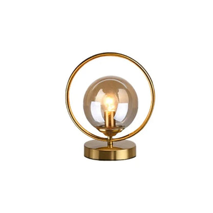 LuminaTreasure - Table Lamp with Glass Ball