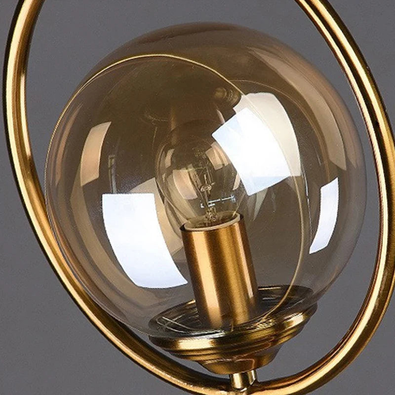 LuminaTreasure - Table Lamp with Glass Ball