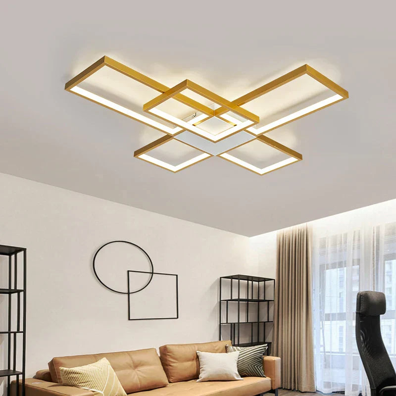 LuxeLuster – Refined LED Chandelier