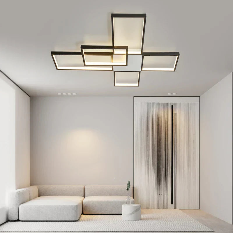 LuxeLuster – Refined LED Chandelier